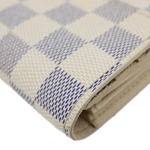 Louis Vuitton  Sarah Damier Azur Wallet White - Picture 9 of 15